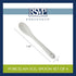 RSVP International Poached Egg Spoon, 4 Piece Set Multipurpose Use for Serving Jam, Honey or Soft Boiled Eggs, 5.5" Length, White Porcelain...