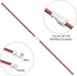 LYJEE 2 Pin Connector, 30 Pairs Mini Wire Connectors, 1.25 mm JST 2 Pin Micro Electrical Male and Female Connector Plug with 80mm Wire Cable...