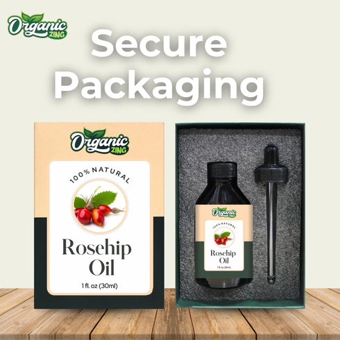Rosehip seed (Rosa rubiginosa) Oil Cold Pressed Pure & Natural for Skin care, Hair Care, Massage - 30ml/1.01fl oz...