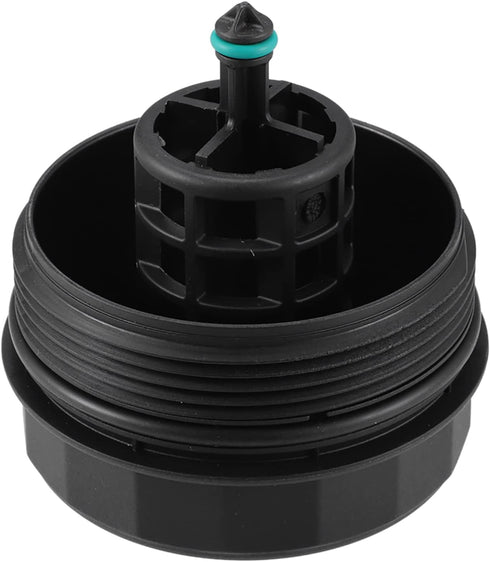 X AUTOHAUX Black Car Oil Engine Filter Housing Cap Cover for BMW 128i 135i 228i 320i 328i 335i X1 X3 11-42-7-525-334...