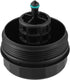 X AUTOHAUX Black Car Oil Engine Filter Housing Cap Cover for BMW 128i 135i 228i 320i 328i 335i X1 X3 11-42-7-525-334...
