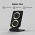 TALK WORKS Wireless Charger Compatible w/iPhone 15/15 Pro/15 Pro Max, 14/14 Plus/14 Pro/14 Pro Max, 13/Mini/Pro/Max, 12/Mini/Pro/Max-Fast 15W Qi C...