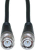 CableWholesale RG58/AU Coaxial Cable w/BNC Connectors, Black, BNC Male to Male, Copper Stranded Center Conductor, 6 Foot BNC Cable...