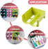 Hemoton Refrigerator Bottle Rack 3pcs Refrigerator Bottle Storage Rack Wine and Water Bottle Organizer Stackable Plastic Wine Rack Beer Can Storag...