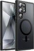 JETech Magnetic Case for Samsung Galaxy S24 Ultra 5G, Compatible with MagSafe, Translucent Matte Back Shockproof Phone Cover (Black)......