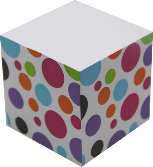 4A Sticky Memo Cube,2 1/2 Inches,Bubble Patterned On The Sides, about 500 Sheets/Cube,1 Cube/Pack,4A SMC 434...