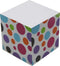 4A Sticky Memo Cube,2 1/2 Inches,Bubble Patterned On The Sides, about 500 Sheets/Cube,1 Cube/Pack,4A SMC 434...