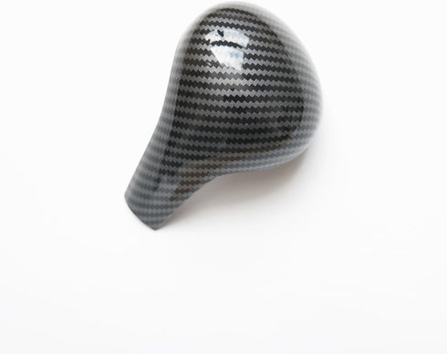 Carbon Fiber Gear Shift Shifter Knob Cover Cap Trims for Audi A4 B8 A5 A6 C6 2008-2012 Q5 Q7 (08 A4)...