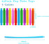 Pop Tubes, 14Pack Pop Tube Fidget Toys for Kids and Sensory Toys for Children and Adult, Fidget Tubes for Stress and Anxiety Relief, Learning Toys...