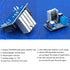 Ximimark 2Pcs TDA2030A Audio Amplifier Module Power Amplifier Board AMP 6?12V Mono 18W...