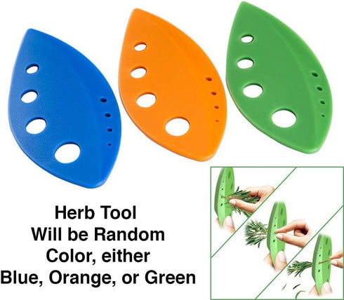 Apple Corer + Pineapple Tool + Herb Kale Stripper- Lever Tool by BRIGHT KITCHEN Stainless Steel Pear Fruit Seed Remover Cherry Red Grip with Serra...