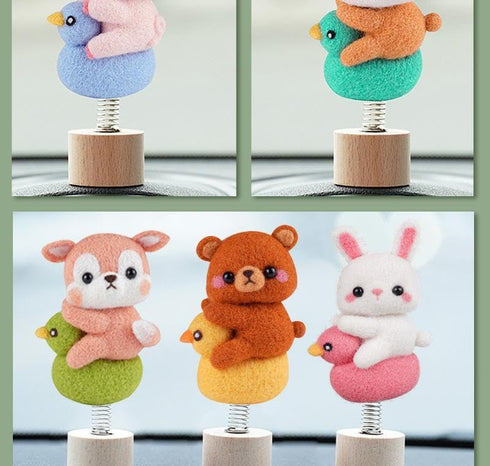TARVIT Needle Felting Kit, Felting Kits for Beginners Adult, DIY Wool Felt Starter Set with Felting Tool,Car Toy Holder and Instruction, Wool Felt...
