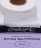 White - 1" Fusible Knit Stay Tape - 1" X 25 Yards SewkeysE Extremely Fine Knit Interfacing Sold by The 25 Yard Roll (KST1-WH) M494.08...
