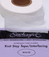 White - 1" Fusible Knit Stay Tape - 1" X 25 Yards SewkeysE Extremely Fine Knit Interfacing Sold by The 25 Yard Roll (KST1-WH) M494.08...