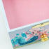 RR ROUND RICH DESIGN Kids Musical Jewelry Box for Girls Include Drawer and Pretty Jewelry Set with Cute Mermaid Theme - Beautiful Dream Tune Blue...