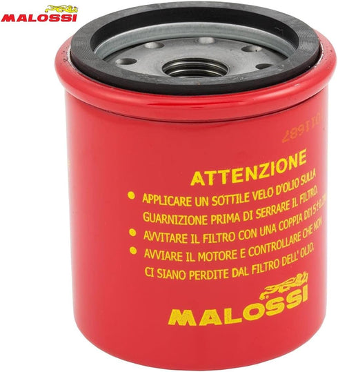 82635R Malossi High Performance Oil Filter for Most Modern Vespa Scooters 150cc-300cc | Will Fit All 150cc Vespa 946 RED Primavera Sprint LX LXV S...