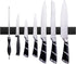 Magnetic Knife Holder for Wall, Enkrio 16 Inch Black Stainless Steel Knife Magnetic Strip No Drilling, Kitchen Magnet Knife Holder Strip Knife Rac...