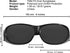 Success Eyewear Fit Over Sunglasses Polarized Lens Wear Over Prescription Eyeglasses 100% UV Protection for Men and Women...