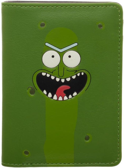 Rick and Morty Pickle Rick Vertical Bi-Fold Wallet...