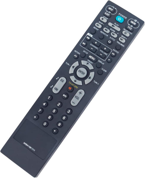 AKB41681201 Replacement Remote Control Applicable for LG DVD Home Theater System HT963PA LHT854 LH-T854 HT854 HT963SA SH93PA-F SH93PA-S SH93PA-C S...