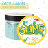 Opret 12 Pack 10oz Empty Slime Containers, Large Plastic Slime Jars with Lids and Labels Clear Storage Organizers for Slime Making, Food and Beaut...