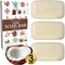 Coconut Dish Soap Bar - Organic, Pack of 3 - (3.8 oz each), Skin-Safe, Non-Toxic, Sustainable Kitchen Soap - Zero Waste...