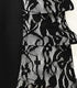Black Lace Flirty Apron with Pocket, Fun Retro Sexy Cooking Pinup Aprons for Women Girls...