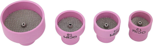 Alumina Torch Gas Lens Kit, Long Service Life Ceramic Welding Cup Set, for Welding Equipment Industrial Supplies WP?171826 TIG Welding Torch...