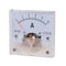 uxcell Analog Current Panel Meter DC 0-10A 91C4 Ammeter 45x35x45mm for Circuit Testing Charging Battery Ampere Tester Gauge Pack of 1...
