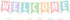 Teacher Created Resources Pastel Pop Pennants Welcome Bulletin Board (TCR8410)...