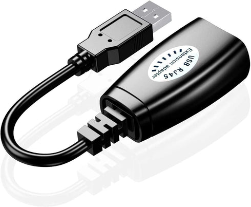 USB Over Cat6?SNLLMZI USB RJ45 Extender Over Cat5/Cat5e/Cat6/Cat7/Cat8 Cable Extension Cable Connector Adapter - 2 Pairs...