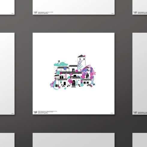 Trends International Gallery Pops Disney Encanto - Painted Paradise Encanto House Wall Art Wall Poster, 12" x 12", Unframed Version...