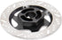 4Pack ShareGoo Metal 12mm Hex Hub Wheel Rim Tires Brake Disc Compatible with Traxxas Tamiya HSP HPI Redcat Racing 1/10 RC On-Road Car (Black)...