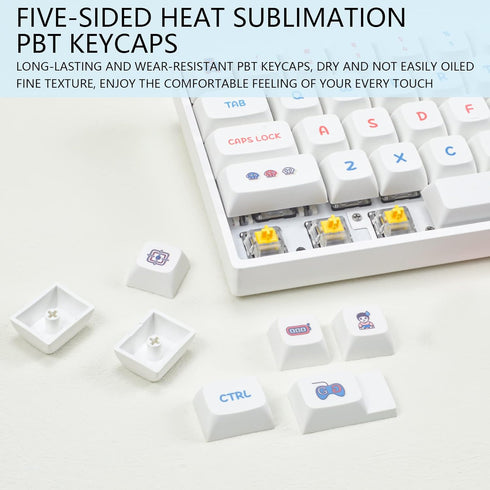 Keycaps,PBT keycap Set, XDA Profile keycaps for MX Switches Mechanical Keyboard&Optical Keyboard…...