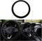 Elastic Stretch Steering Wheel Cover, Universal 15 Inch Automotive Steering Wheel Cover, Microfiber Breathable Ice Silk, Anti-Slip, Odorless, Easy...