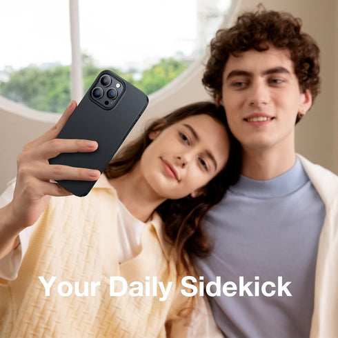 TORRAS Slim Fit Designed for iPhone 14 Pro Max Case 6.7 inch, Ultra-Thin 14 Pro Max Case 2022, Lightweight Hard PC Cover Phone Cases, Black, Origi...