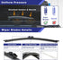 Rear Windshield Wiper Arm Blade Assembly Compatible with 2011-19 Ford Explorer, 2013-19 Ford Escape, 2015-19 Lincoln MKC, 2016-18 Lincoln MKX Rear...
