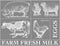 A Makers’ Studio | Tri Mesh Adhesive Stencil | Farm Animals | Reusable | DIY Art and Craft Stencils | Multi-Surface Adhesion | 8.5 x 11...