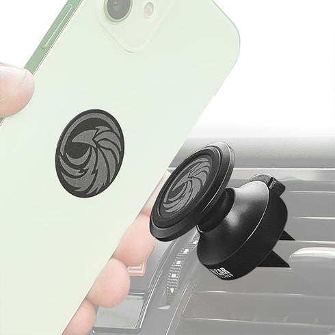 New 2024 Magnetic Cell Phone Holder for Car Vent? All-Metal ?- for Any Smartphone (iPhone, Android, GPS) | Stylish All-Metal One-Hand & One-Sec Ph...