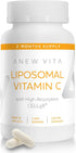 Liposomal Vitamin C Supplement - Enhanced Immunity Support, Antioxidant Rich, Optimal Absorption & Bioavailability, Ascorbic Acid Power, Non-GMO, ...