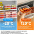 Food Storage Containers with Lids, Plastic Fridge Organizer Clear Bins, 350ml Sealed Food Containers, Reusable Takeaway Kitchen Freezer Storage Bo...
