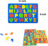 Magnetic Alphabet Puzzle for Toddlers - Foam Alphabet Magnets Letters Fridge Refrigerator Preschool ABC Educational Learning Toys for Kids Boys Gi...