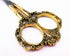 Yueton Vintage Europea Style Plum Blossom Needlework Embroidery Scissors (Gold)...