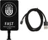 Type C Wireless Charging Receiver, 10W 5V/2A Fast Wireless Charger Adapter, Wireless Charger Receiver Chip Suitable for Android Cell Phones...