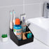 Toothbrush Holder for Bathrooms, 4 Slots Tooth Brush Holder with Detachable Bamboo Dividers, Countertop Organizer for Electric Toothbrushes, Tooth...