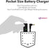 Mirkit 2.5mm USB Charger Cable with Light Indicator for Baofeng Battery UV-5R and UV-82 3800mAh BL-5L and BL-8 High Capacity Batteries for Two Way...