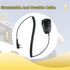Retevis RB26 Walkie Talkie Speaker Mic,for RT68 RT22 H777S RT17 RT15, Compatible with BAOFENG UV-5R BF-F8HP UV-5G Plus Samcom FPCN30A pxton 2 Way ...