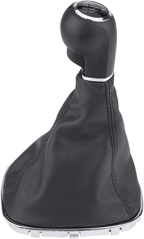 Qiilu Car Gear Shift Knob Boot Gearstick Gaiter Kit,Lever Stick Gaitor Boot Cover Manual/Auto for Corsa D 009140093 19276456...