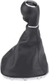 Qiilu Car Gear Shift Knob Boot Gearstick Gaiter Kit,Lever Stick Gaitor Boot Cover Manual/Auto for Corsa D 009140093 19276456...