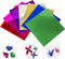 ZWIN 135 Sheets Foil Cardstock Papers for Craft Metallic Paper Cardstock 7 Colour Origami Paper 6'' Metallic Mirror Board Sheets for Art and Craft...